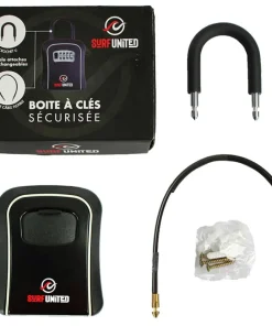 SURF UNITED Boite a clefs avec code portable