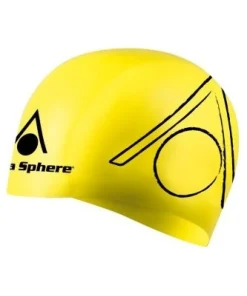 AQUA SPHERE Bonnet TRI CAP Jaune Fluo
