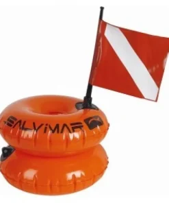 SALVIMAR Bouée Ronde^Bouée de signalisation gonflable Chasse Sous Marine Double Buoy