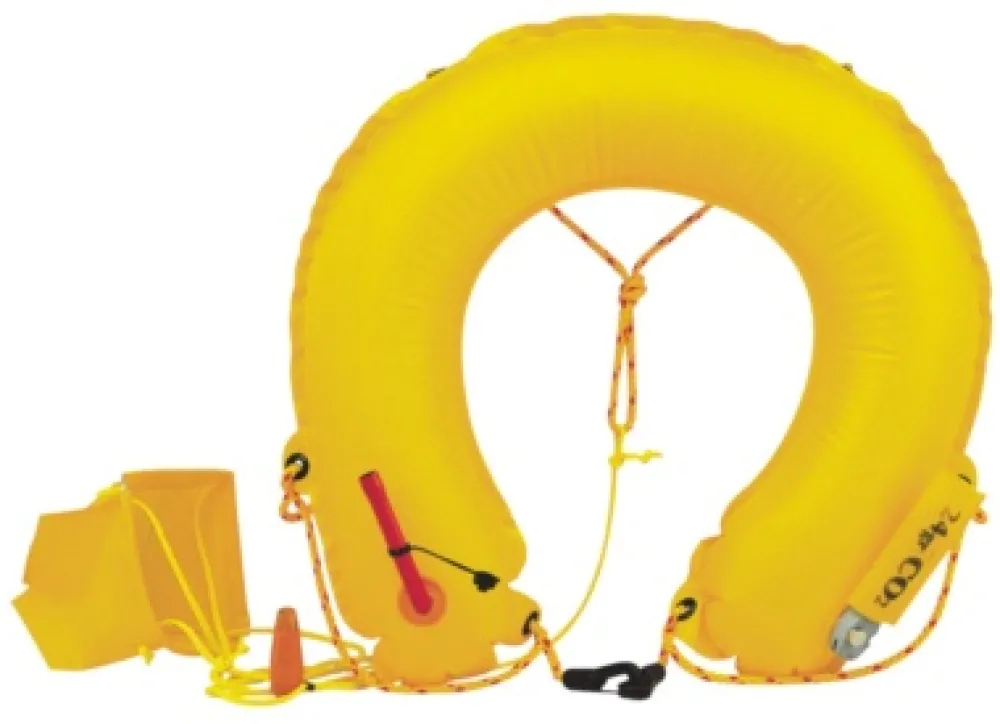 PLASTIMO Bouée De Sauvetage^Bouée fer à cheval gonflable - Avec feu