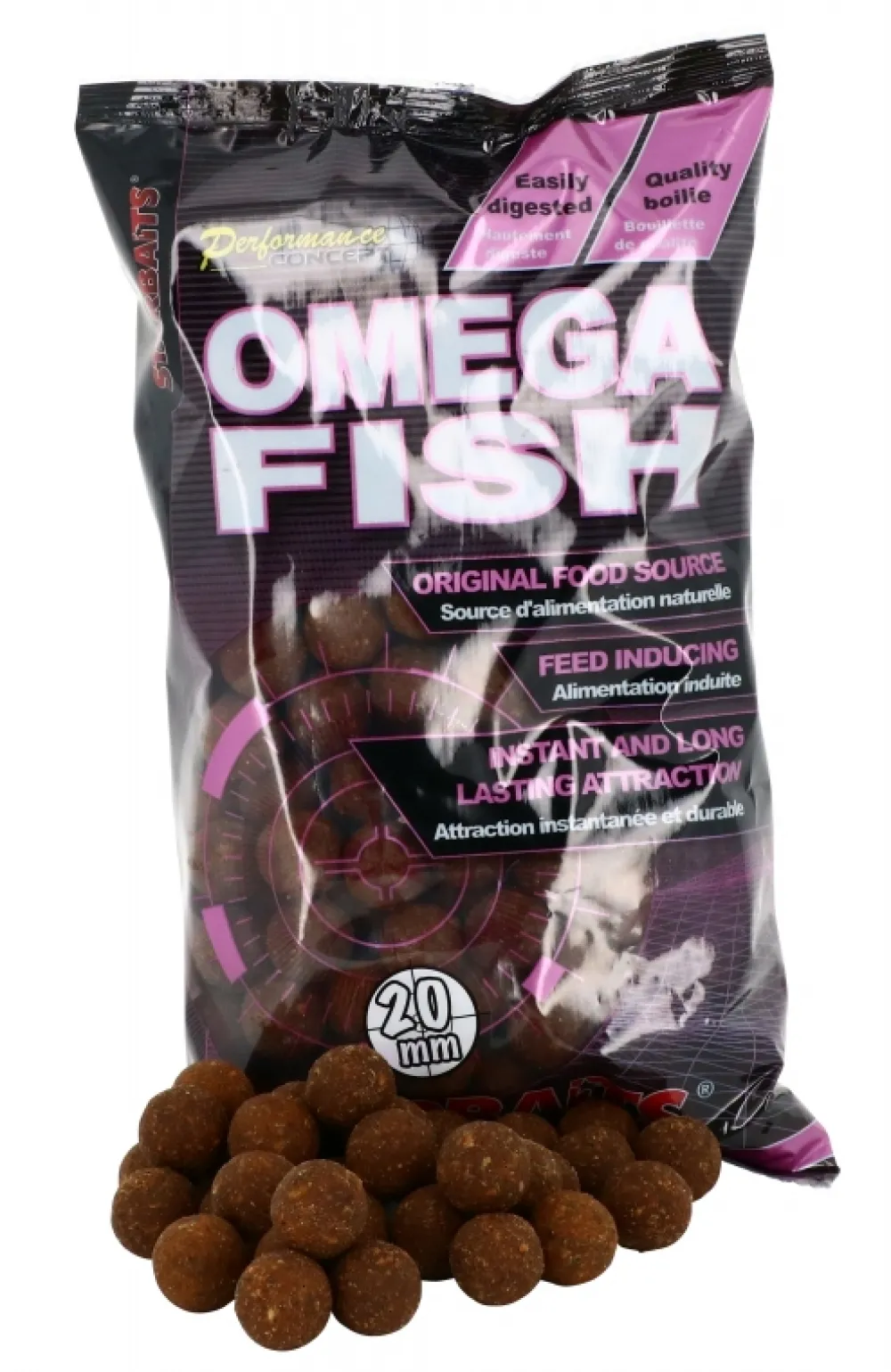 STARBAITS Bouillette Performance Concept Omega Fish
