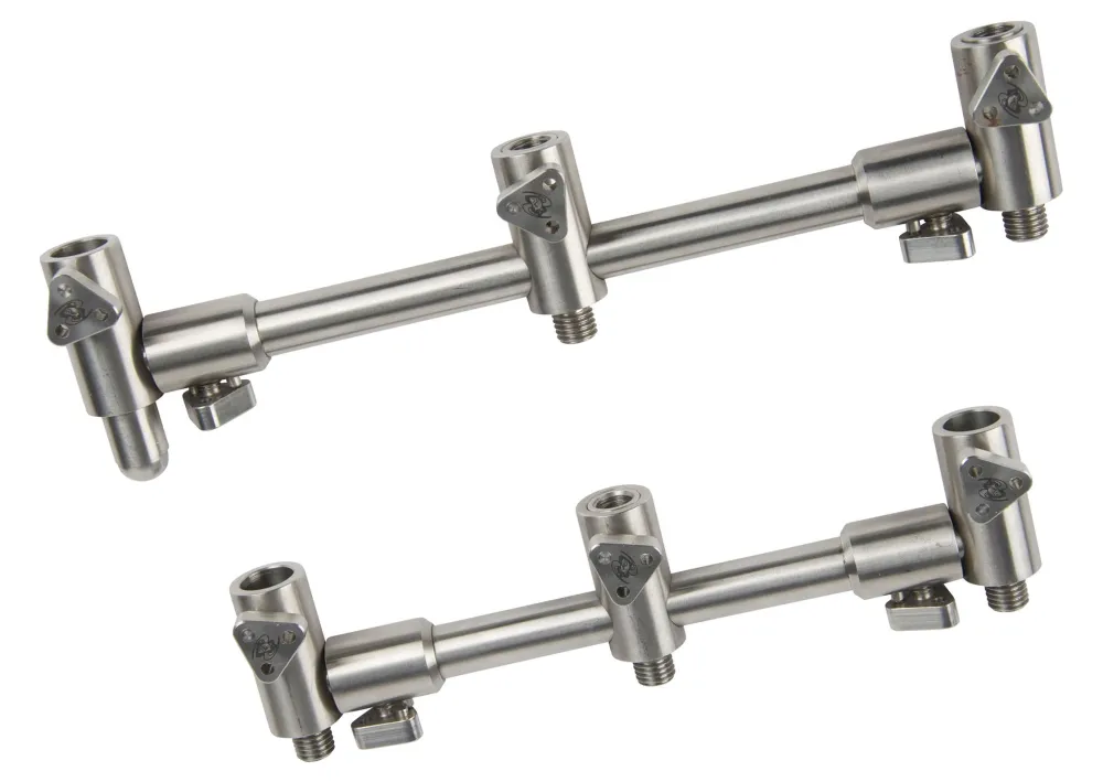 CARPSPIRIT Rod Pod Carpe Et Supports^Buzz Bar Ajustable Inox 300 2/3 Cannes Arrière