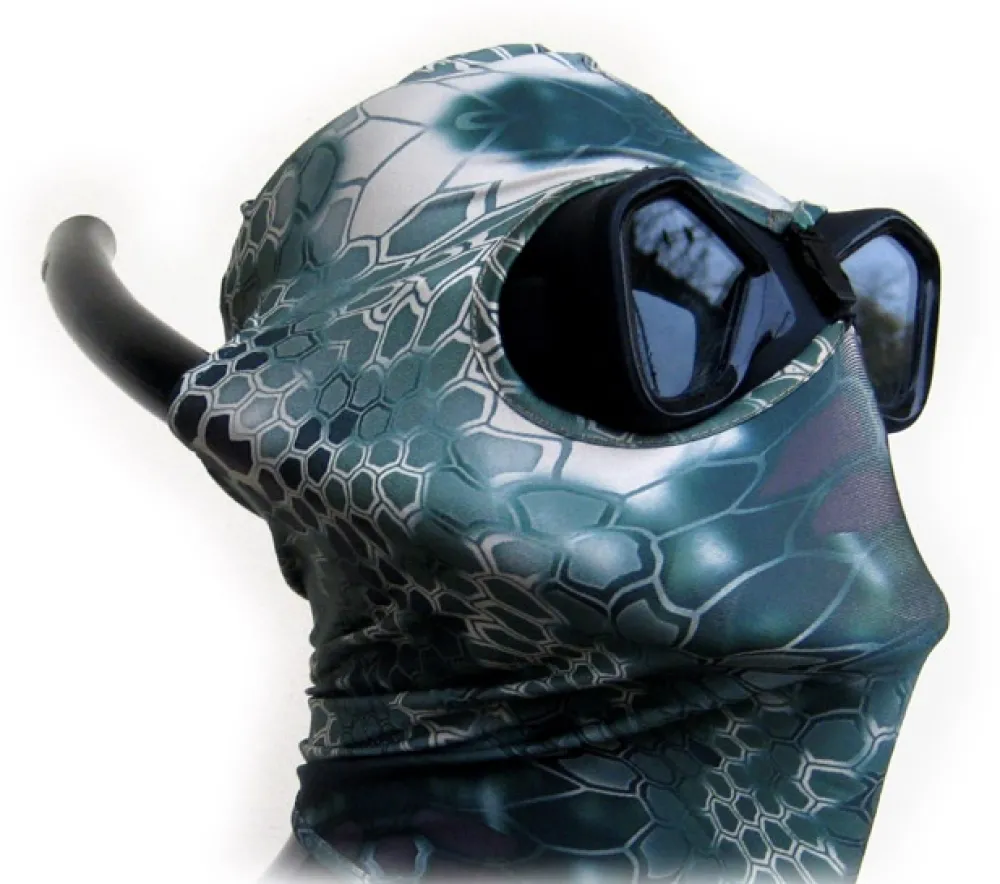 CRYPTIK Accessoire Camouflage^Cagoule anti-méduse Pikotech Dark Green Hood