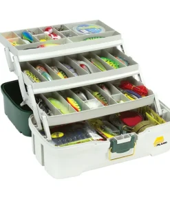 PLANO Boite De Pêche|Bagagerie^Caisse de rangement Three-Tray Tackle Box Green