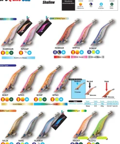 YAMASHITA Nos Meilleurs Prix !|Calamarette & Turlutte^Calamarette Egi-O Q Live Sen Shallow 12 cm / 19 gr