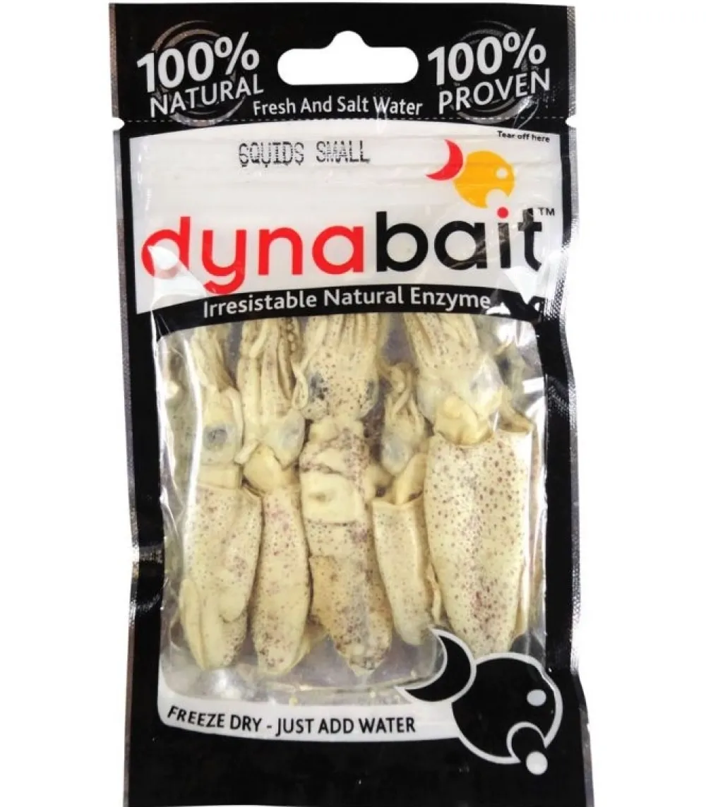 DYNABAIT Appâts / Amorces|Appâts / Amorces / Attractants Carnassier^Calamars PM Deshydratés s