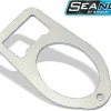 SEANOX Calibre à Palourdes Ovale en Inox 40x30 mm