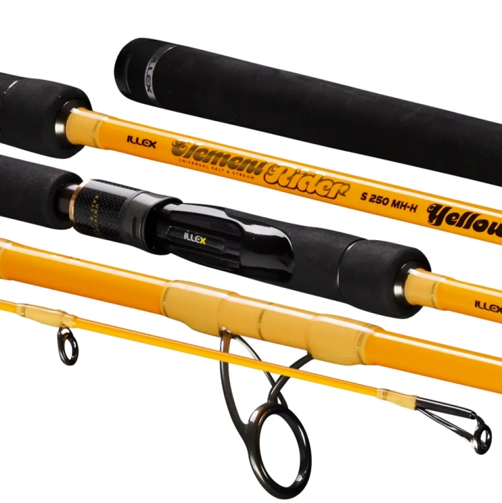 ILLEX Canne spinning Element Rider X5 S235MH-H Yellow Surfer