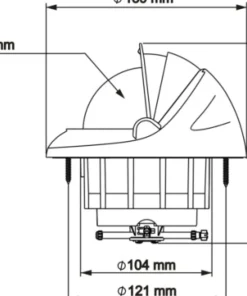 PLASTIMO Capot pour compas Offshore 115