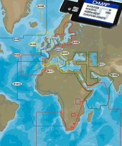 C-MAP Carte Marine^Carte Marine 4D Wide