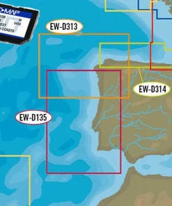 C-MAP Carte Marine MAX Local - Espagne/Portugal