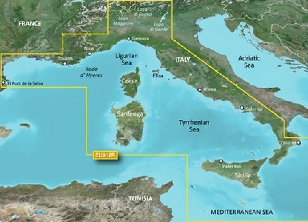 GARMIN Carte Marine^Carte marine Bluechart G3 HD Regular