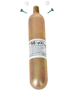 SECUMAR Cartouche pour gilet de sauvetage Manuel CO2 56g serie 3001S, 301SM| Gilet De Sauvetage
