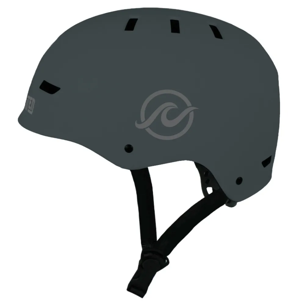 SURF UNITED Casque de protection sports nautiques Apeks Bleu Acier