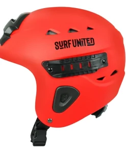 SURF UNITED Casque|Casque Wakeboard^Casque de protection sports nautiques Onix EVO Rouge