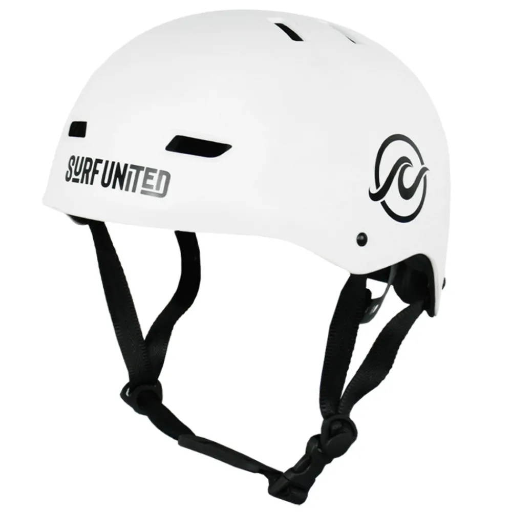 SURF UNITED Casque de protection sports nautiques Apeks Blanc