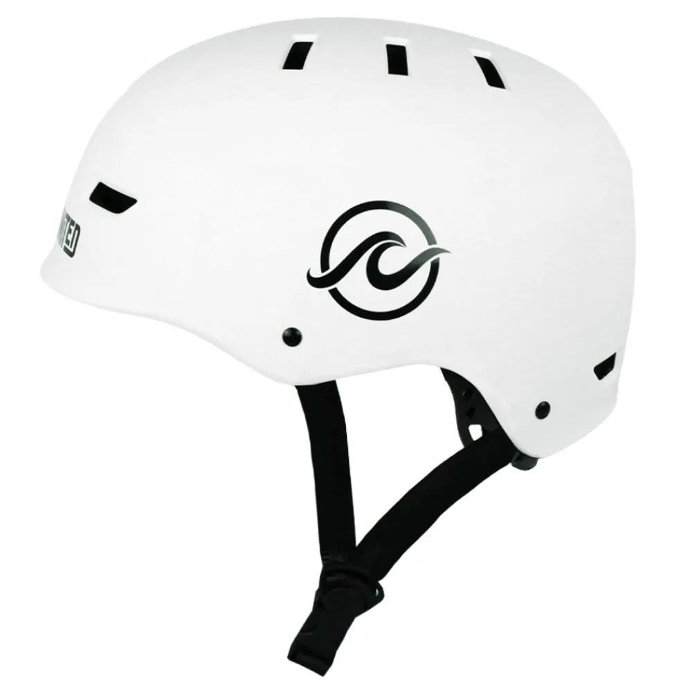 SURF UNITED Casque de protection sports nautiques Apeks Blanc