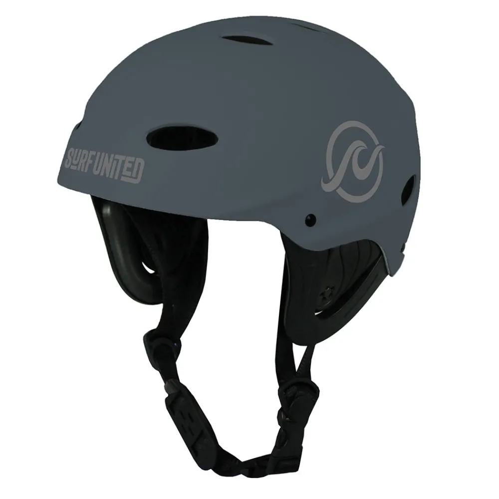 SURF UNITED Casque de protection sports nautiques Climax Bleu Acier