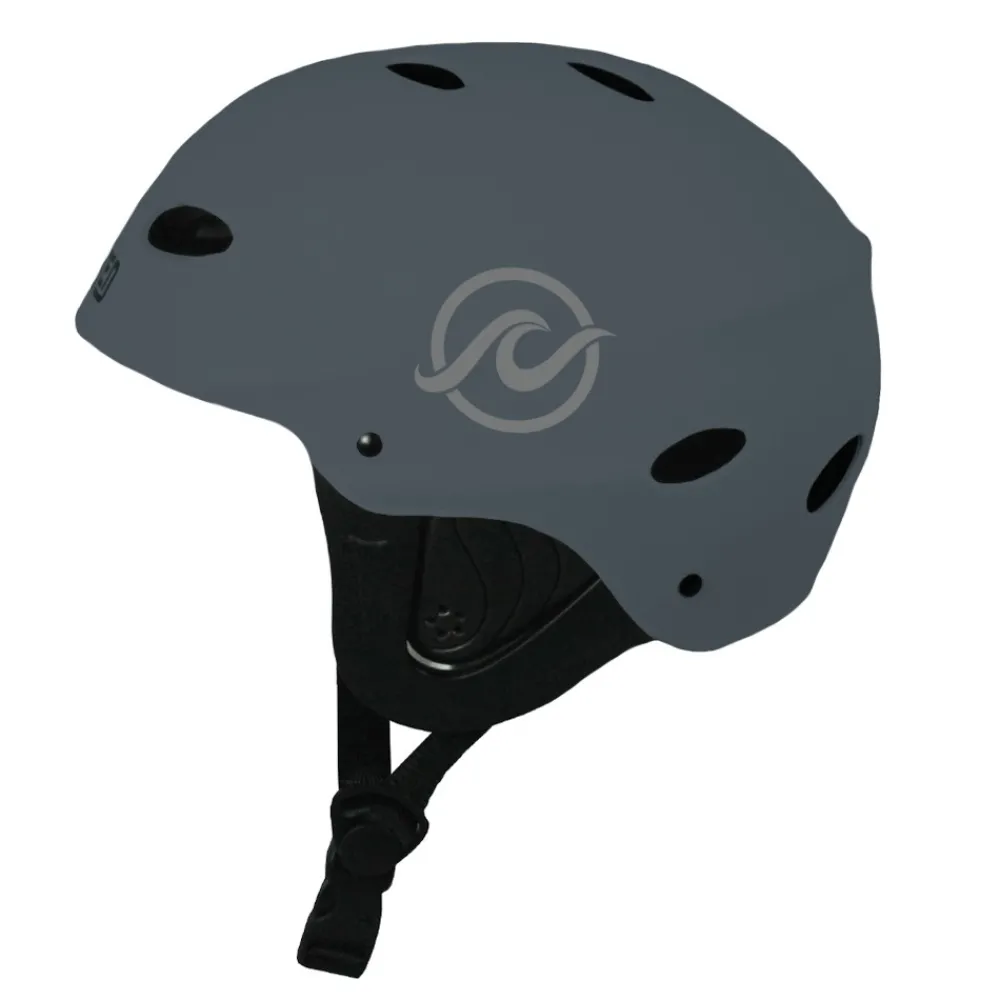 SURF UNITED Casque de protection sports nautiques Climax Bleu Acier