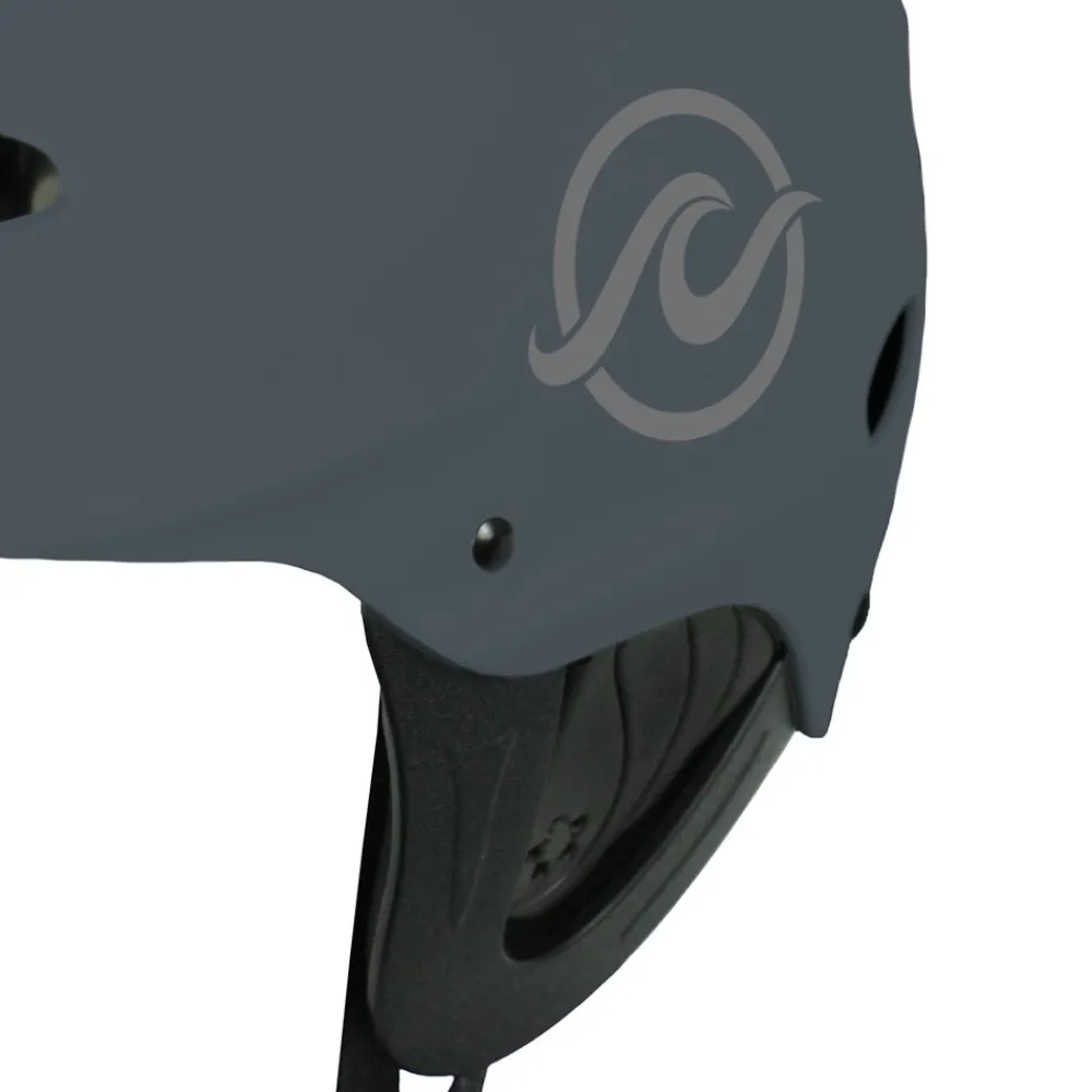 SURF UNITED Casque de protection sports nautiques Climax Bleu Acier