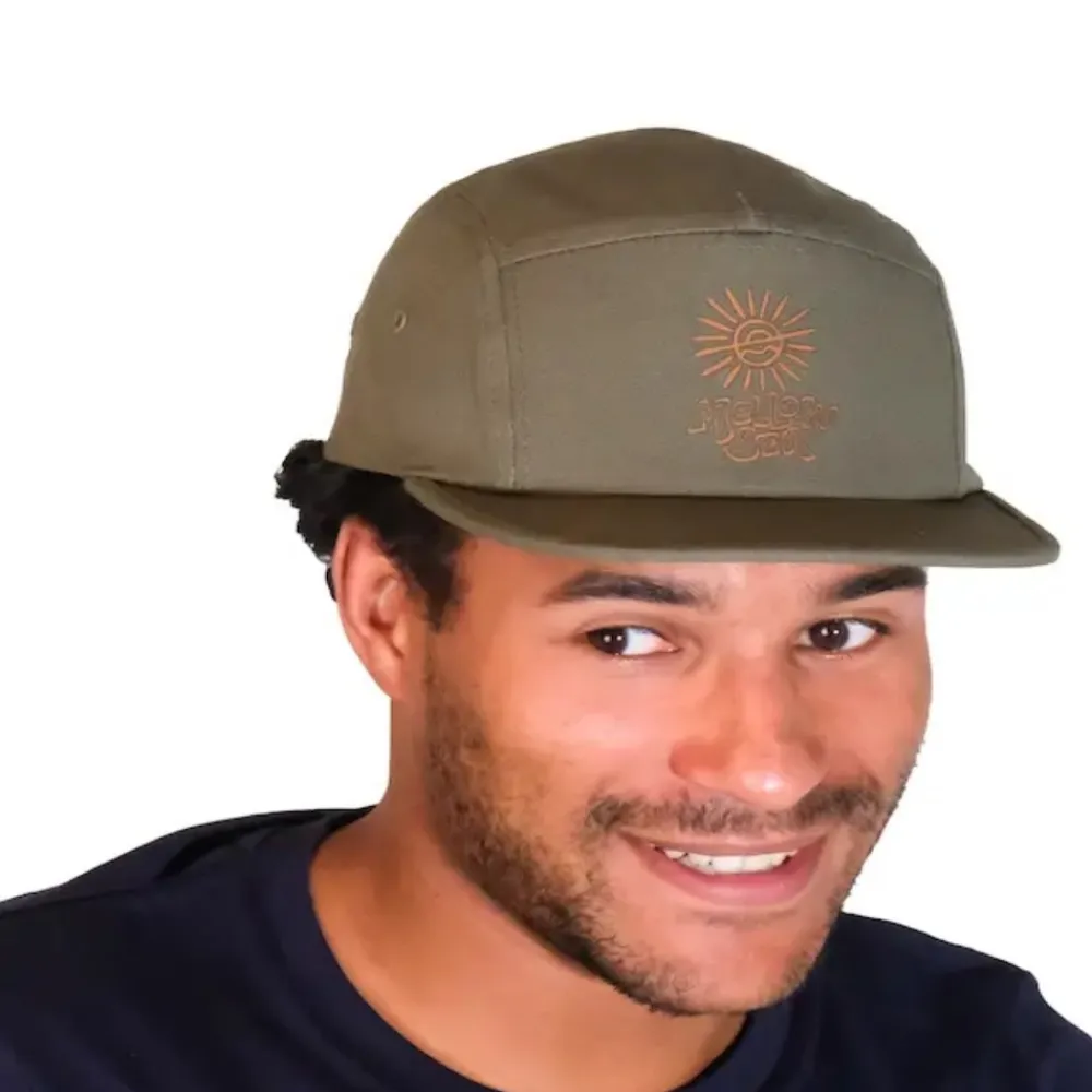 MELLOW SEA Chaussures & Accessoires Longe-Côte^Casquette Five Panel Kaki