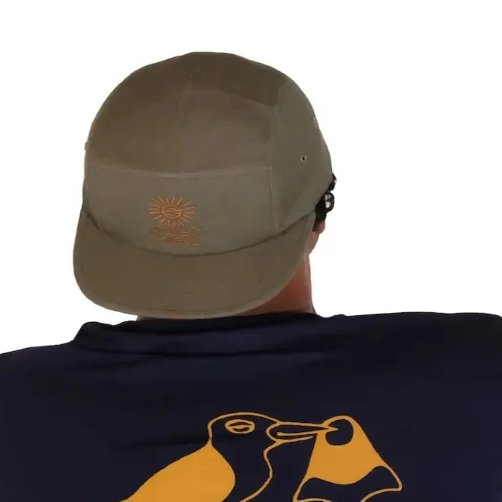 MELLOW SEA Chaussures & Accessoires Longe-Côte^Casquette Five Panel Kaki