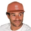 MELLOW SEA Casquette Five Panel Peach