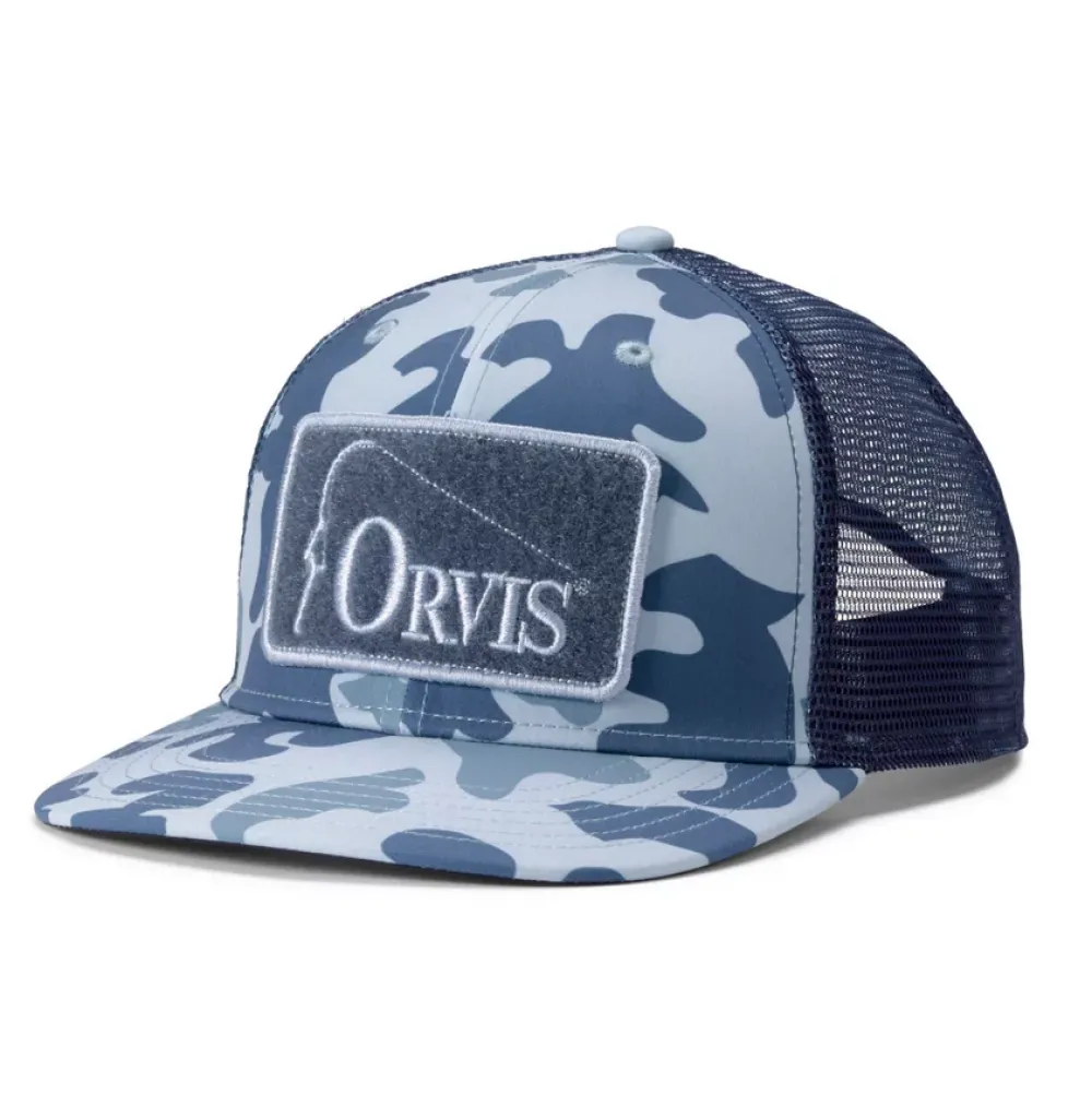 ORVIS Casquette Pêche|Vêtements Pêche Mouche^Casquette 1971 Camo Trucker Hat Blue Camo