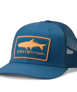 ORVIS Casquette Fish Séries Trucker Hat Blue Lagoon