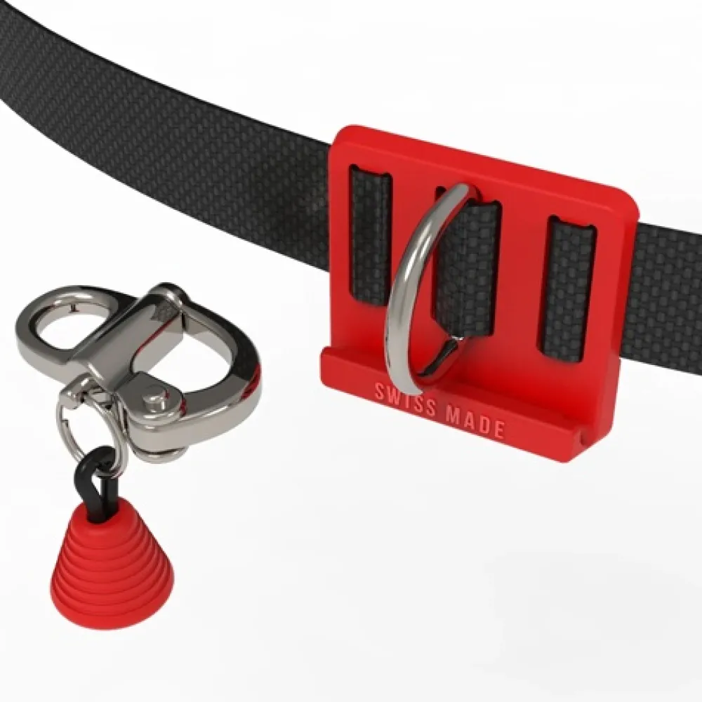 OCTOPUS FREEDIVING Accessoire Apnée|Ceinture D' Apnée^Ceinture CNF Rouge avec Largeur Inox