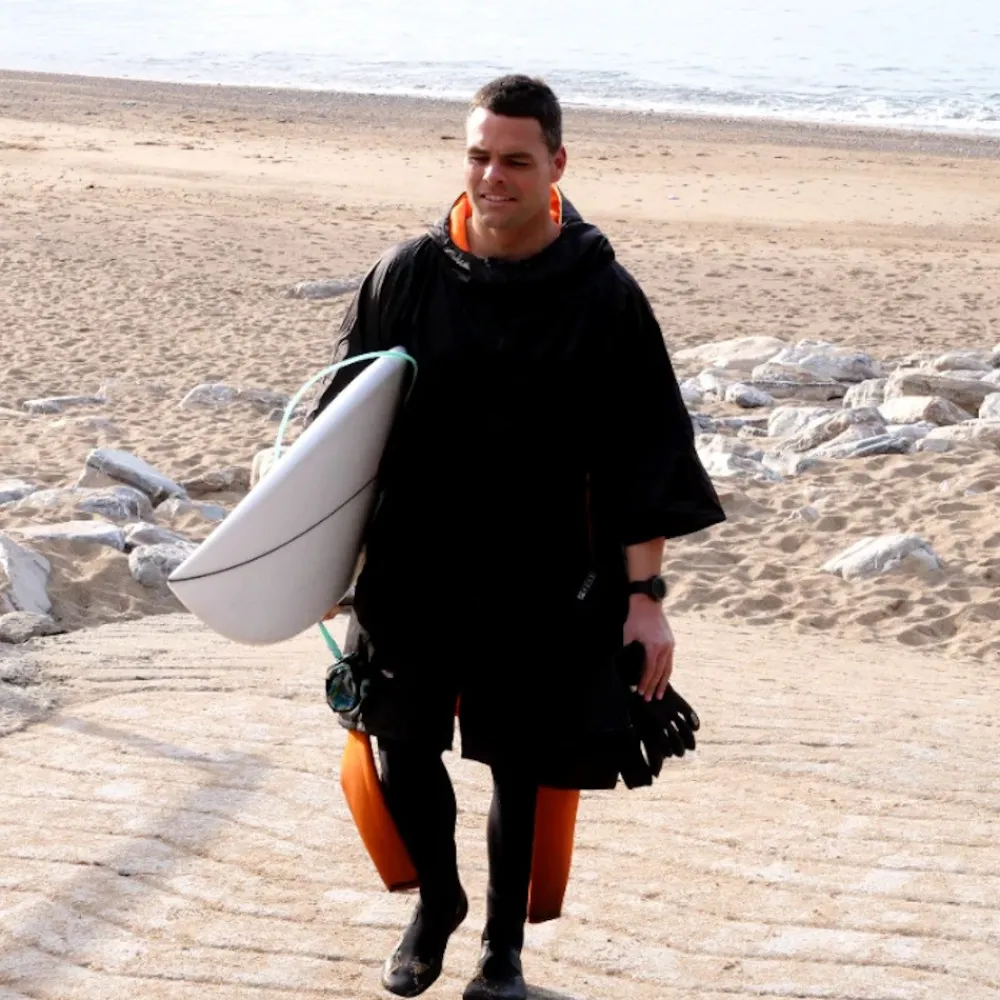 MDNS Poncho / Après Session^Change robe peignoir Stay Dry
