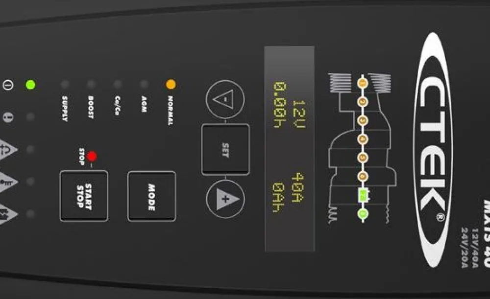 CTEK Chargeur de batterie MXTS 40 12-24 V