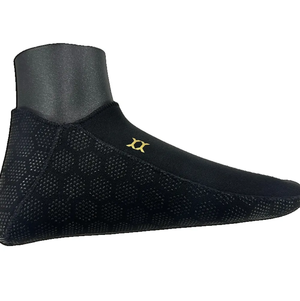 LEADERFINS Accessoire Néoprène^Chaussettes Pro Black Short Socks 3mm