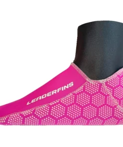 LEADERFINS Chaussettes Pro Pink Short Socks 1.5mm
