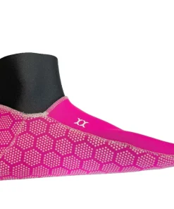 LEADERFINS Chaussettes Pro Pink Short Socks 1.5mm