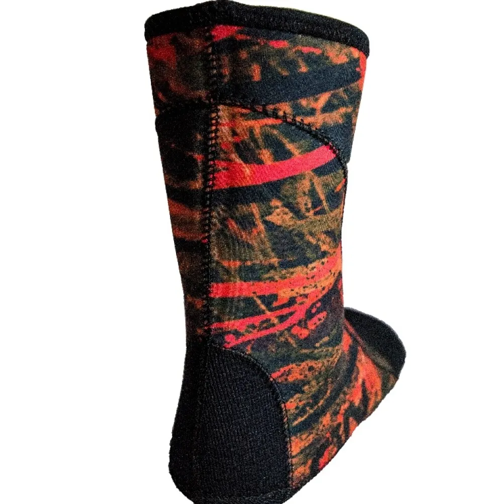 EPSEALON Chaussons^Chaussons néoprène chasse sous marine Red Fusion V2 3 mm