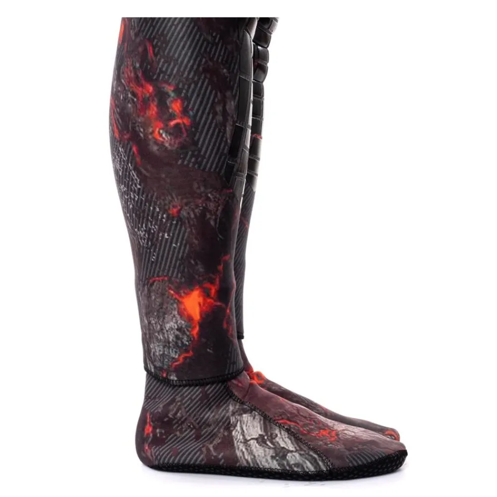 LABRAX Chaussons néoprène chasse sous marine Magma 3 mm
