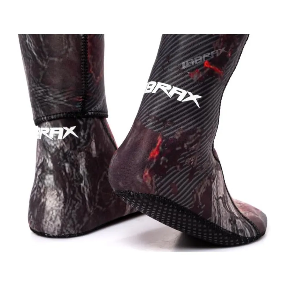 LABRAX Chaussons néoprène chasse sous marine Magma 3 mm