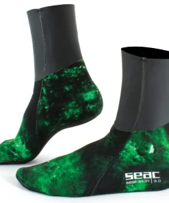 SEAC SUB Chaussons Seal Skin Camo Vert- 3 mm