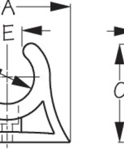 SEA-LECT DESIGNS Accastillage Canoë-Kayak|Accastillage Kayak De Pêche^Clip pagaie à visser Sea-Lect