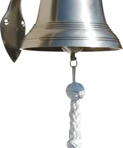 DéCOMARINE Cloche laiton étamée diam: 10cm