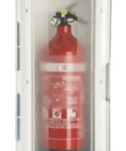 PLASTIMO Coffre pour extincteur 1 Kg - Blanc
