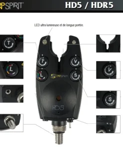 CARPSPIRIT Coffret Détecteurs 3 HD5 + HDR5