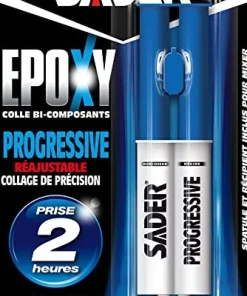 SADER PROFESSIONNEL Colle Sader seringue christal epoxy GM
