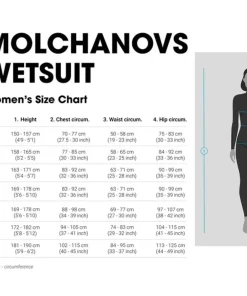 MOLCHANOVS Combinaison Apnée Femme^Combinaison apnée Sport Femme Bleu 1.5 mm