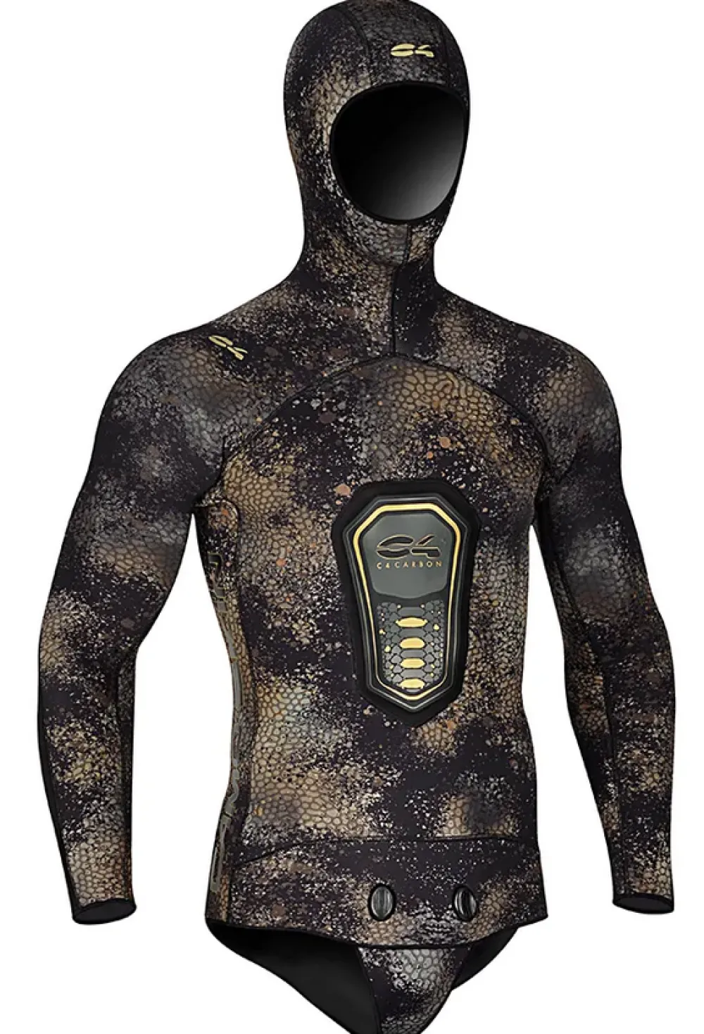 C4 Combinaison Chasse Sous-Marine^Combinaison Camo Skin Med - 3 mm