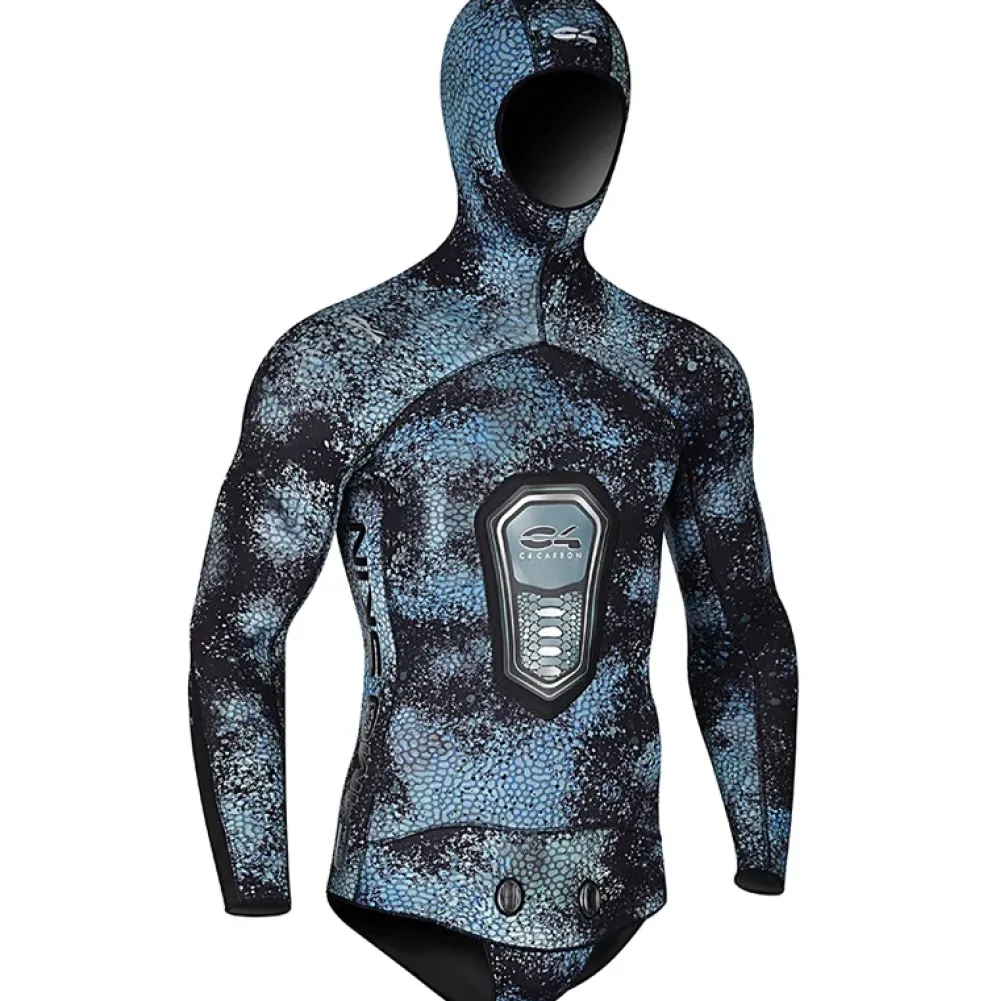 C4 Combinaison Chasse Sous-Marine^Combinaison Camo Skin Ocean - 3 mm