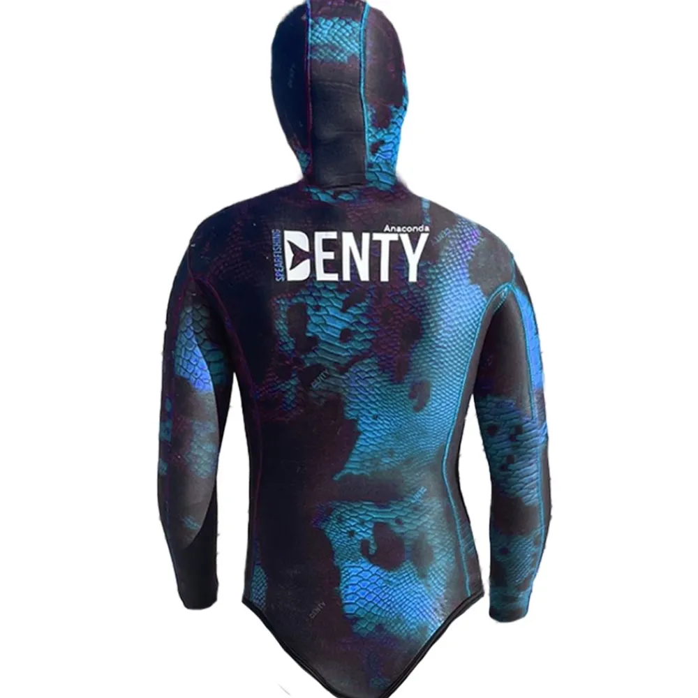 DENTY SPEARFISHING Combinaison Chasse Sous-Marine^Combinaison de chasse sous marine Femme Anaconda 5 mm Bleu