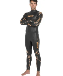 SEAC SUB Nage En Mer|Triathlon^Combinaison de nage apnée Homme Energy 2 mm