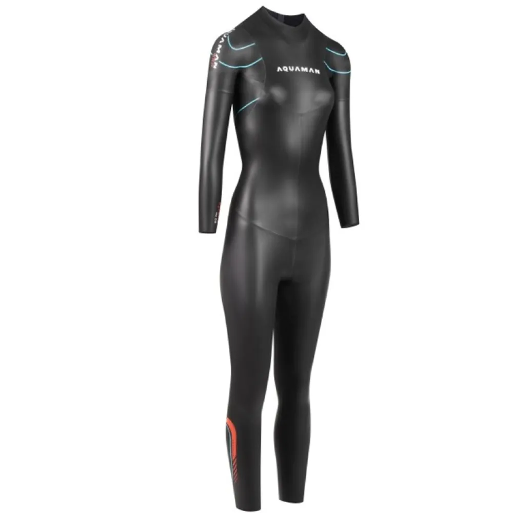 AQUAMAN Nage En Mer|Triathlon^Combinaison de Nage Wild - Femme